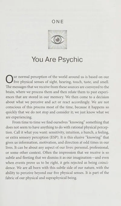 Develop Your ESP: A Quick and Easy Way to Become Psychic