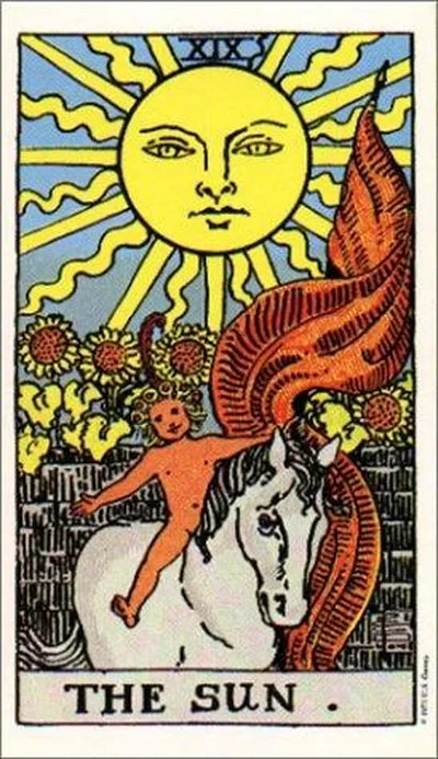 Giant Rider-Waite(r) Tarot Deck — dewey-133