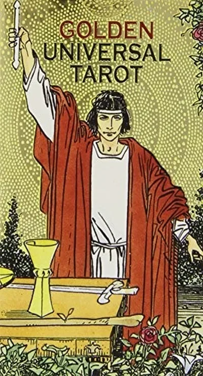 Golden Universal Tarot Deck (Lo Scarabeo Decks) — dewey-pub:Llewellyn