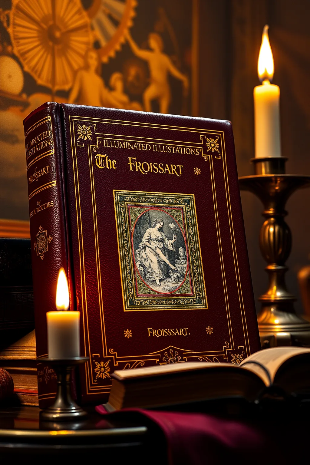 Illuminated illustrations of Froissart; Selected from the ms. in the Bibliothèque royale, Paris, and from other sources
