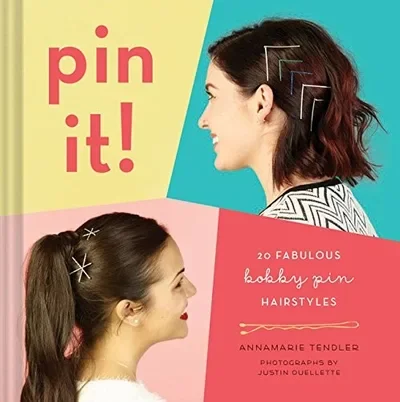 Pin It!: 20 Fabulous Bobby Pin Hairstyles — dewey-pub:Chronicle Books