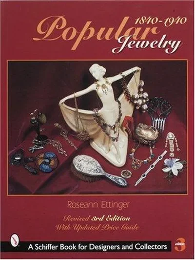 Popular Jewelry, 1840-1940 (Edition-Revised) Ettinger, Roseann — dewey-pub:Schiffer