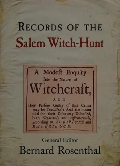 Records of the Salem Witch-Hunt — dewey-133
