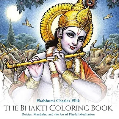 The Bhakti Coloring Book: Deities, Mandalas, and the Art of Playful Meditation — dewey-pub:Sounds True