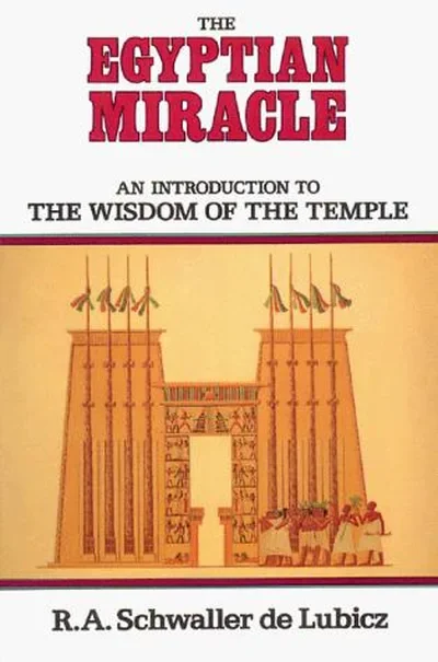 The Egyptian Miracle: An Introduction to the Wisdom of the Temple (Us) — dewey-133