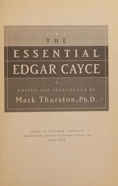 The Essential Edgar Cayce — dewey-133