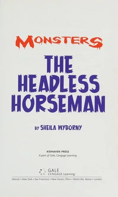 The Headless Horseman Wyborny, Sheila — dewey-133