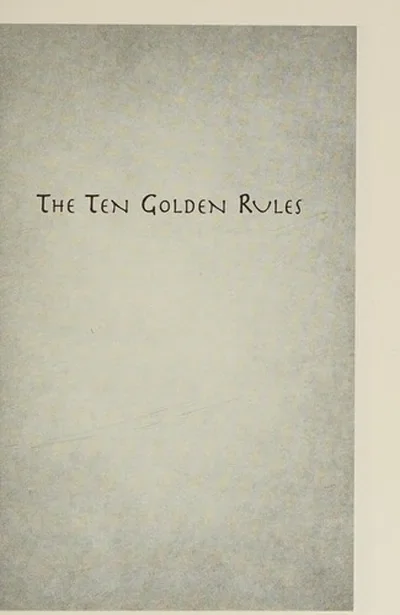 The Ten Golden Rules: Ancient Wisdom from the Greek Philosophers on Living the Good Life — dewey-pub:Hampton Roads Publishing