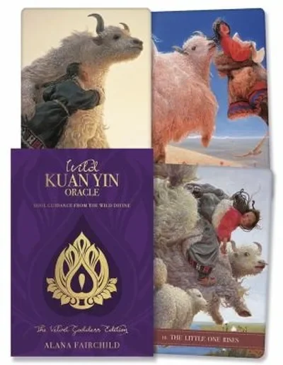 Wild Kuan Yin Oracle: The Velvet Goddess Edition: Soul Guidance from the Wild Divine Fairchild, Alana — dewey-pub:Llewellyn